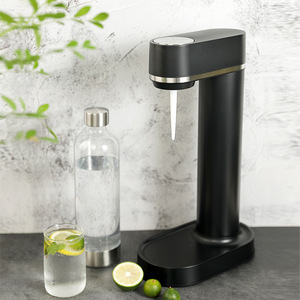 Machine à soda Marvis HR185 noire, facile à utiliser, pour usage domestique et commercial - Product Image 1