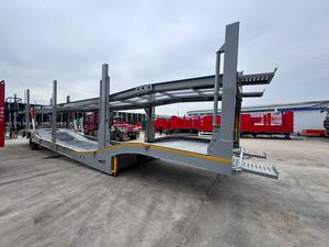 Meilleure vente pas cher Remorques de <span class=keywords><strong>transport</strong></span> de voitures Semi-<span class=keywords><strong>remorque</strong></span> 3 essieux Petite <span class=keywords><strong>remorque</strong></span> de <span class=keywords><strong>transport</strong></span> de voitures à vendre - Product Image 3