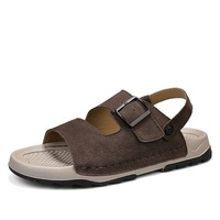 Chaussons pour hommes grande taille en toile imprimée, légers, imperméables, personnalisés, tendance, pour usage extérieur et intérieur, antidérapants, à semelle épaisse