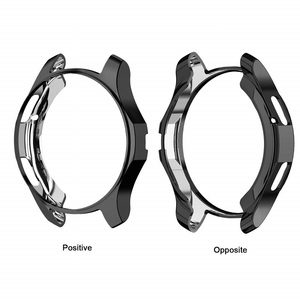 Nouveau <span class=keywords><strong>Gear</strong></span> <span class=keywords><strong>S3</strong></span> <span class=keywords><strong>frontier</strong></span> pour samsung Galaxy Watch 46mm, coque de protection complète en TPU souple plaquée, cadre de coque - Product Image 5