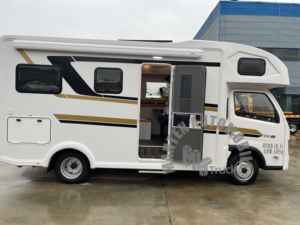 Prix Foton 4X2 Petit Rvs léger Teardrop Camper <span class=keywords><strong>Location</strong></span> RV Véhicule récréatif motorisé - Product Image 4