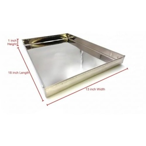 Metal Hand Welding 1.2 mm Thickness Aluminum <b>Baking</b> <b>Tray</b> with Double Edge ,oven <b>Baking</b> Sheet Pan,welded <b>Tray</b> - Product Image 2
