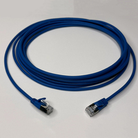 Kabel Ethernet DTECH DT-CAT8-B Cat8 RJ45 LSHZ 2000MHz F/FTP Patch Cord untuk Router PC