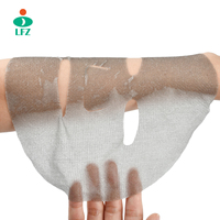 Tissu non tissé en fibres de lyocell gris laitier, matière première pour masque facial sec en feuille de papier