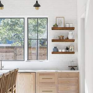 <span class=keywords><strong>Estantes</strong></span> Flotantes <span class=keywords><strong>para</strong></span> Pared, Estante de Baño, Dormitorio, Cocina, Sala de Estar, <span class=keywords><strong>Estantes</strong></span> Colgantes <span class=keywords><strong>para</strong></span> Libros, Decoración Rústica Pequeña, Juego de 3 de 16 Pulgadas - Product Image 4