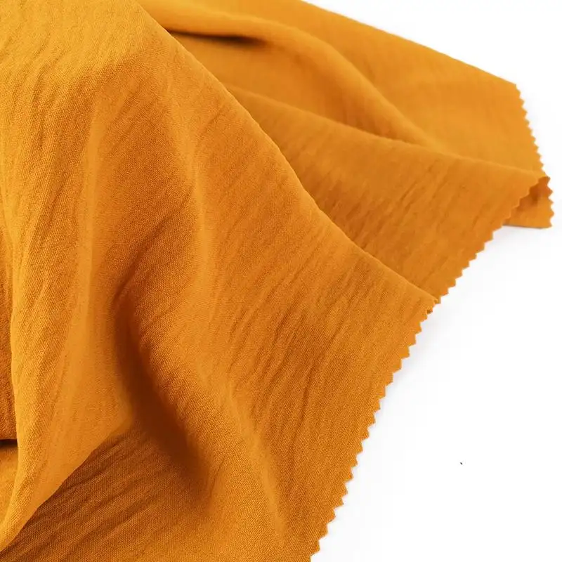 Текстиль CEY 4-стороннее эластичное однотонное окрашенное волокно Tela креп саржевая атласная ткань 100% полиэстер 100% полиэфирная ткань тканая 57/58"