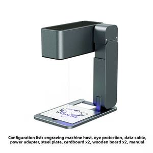 Máquina de Marcado y Codificación Láser de Diodo Portátil CNC <span class=keywords><strong>Yanda</strong></span> 5W, Totalmente Automática, Nueva, Directo de Fábrica, Sistema de Enfriamiento por Aire, DXF - Product Image 4