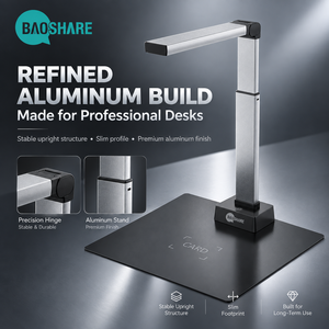 Caméra-scanner de documents A3 OEM ODM GP1300AF-4S 8MP à mise au point automatique en aluminium avec <span class=keywords><strong>logiciel</strong></span> OCR intégré pour projets de bureau - Product Image 3