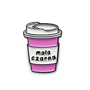 Tùy Chỉnh Thiết Kế Dễ Thương Trâm Phụ Nữ Pin Kim Loại Cốc Cà Phê Ve Áo Pins Huy Hiệu Biểu Tượng Tùy Chỉnh Cứng Mềm Men Pin - Product Image 6