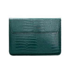 Pu cuir rabat Style étui sac pochette pour ordinateur portable pour <span class=keywords><strong>Macbook</strong></span> <span class=keywords><strong>Air</strong></span> 13.6 pouces 2024 2023 <span class=keywords><strong>2022</strong></span> Crocodile Grain couverture pour ordinateur portable - Product Image 6