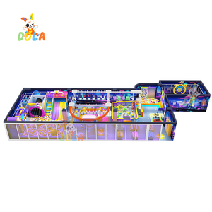 Aire de jeux intérieure commerciale sur le thème des enfants, équipement d'amusement personnalisé, zone STEAM, zone d'escalade, bac à sable, piscine à balles - Product Image 2