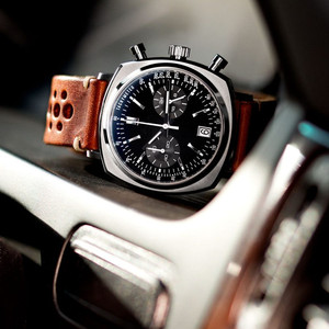 <span class=keywords><strong>Orologio</strong></span> da Polso di Lusso Cronografo di Alta Qualità con Logo Personalizzato sul Quadrante e <span class=keywords><strong>Cinturino</strong></span> in <span class=keywords><strong>Pelle</strong></span> per Uomo da Corsa - Product Image 1