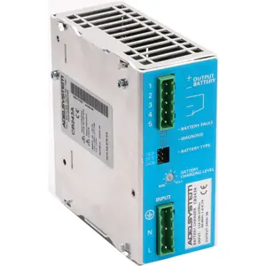 Chargeur de batterie Adelsystem CB243A 24Vdc 3A en aluminium industriel avec indicateur LED - Product Image 1