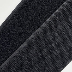 Starker Halt Selbstklebendes Doppel-Elastisches Klettverschlussband 25 Meter/Rolle Schwarze Klettverschlussstreifen Befestigungen 38mm*25M Wasserdicht - Product Image 4