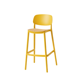 Tabourets <span class=keywords><strong>de</strong></span> <span class=keywords><strong>bar</strong></span> modernes en plastique colorés sur mesure, rouge, noir, <span class=keywords><strong>blanc</strong></span>, pour cuisine, <span class=keywords><strong>bar</strong></span> à domicile, salon - Product Image 5