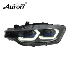 Nuevo Conjunto de Faros Delanteros DRL Amarillo Blanco Plug and Play para Serie 3 F30/F35 2013-2018, Luces de Freno 12V 6000K 6000 Lúmenes 36W - Product Image 1