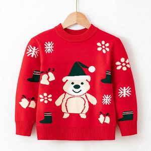 Vêtements de noël pour enfants automne hiver garçons filles pulls en tricot haut bébé pulls vêtements pour enfants - Product Image 3