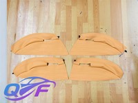 Housse de siège en cuir motif diamant pour Toyota RV4/Highlander/Sequoia/FJ Cruiser/Land Cruiser Camry/Corolla/Avalon/Yaris