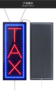 Le magasin de banque fiscale lumineux de 11*27 pouces a mené <span class=keywords><strong>des</strong></span> signes ouverts, affichage animé d'éclairage publicitaire mené pour <span class=keywords><strong>des</strong></span> services publics - Product Image 5
