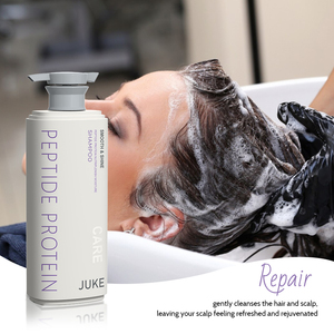 Tùy Chỉnh Sang Trọng Chăm Sóc Tóc Set Vegan Peptide Protein Tăng cường Dầu Gội Đầu Và Điều Hòa Nhãn Hiệu Riêng - Product Image 3