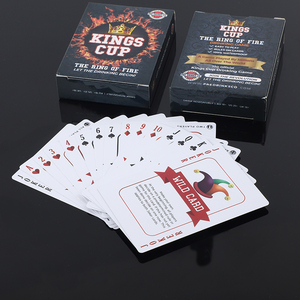 Naipes de Póker de PVC Impermeables con Logotipo Personalizado Impreso en la Parte Delantera y Trasera, Hechos de Plástico, Certificados EN71, para Uso por Adultos - Product Image 5