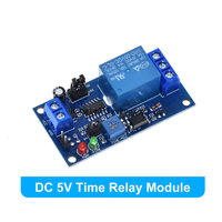 5V 12V normalement ouvert déclencheur retard commutateur relais retard Circuit temporisation Vibration Module d'alarme