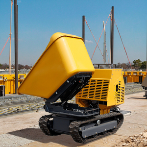 Crawler hidrolik truk Dumper Mini Wheelbarrow disesuaikan <span class=keywords><strong>Track</strong></span> Crawler Mini Dumper Crawler <span class=keywords><strong>Loader</strong></span> - Product Image 1