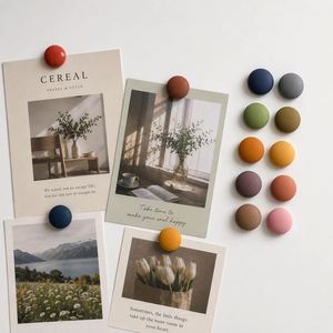 OEM ODM Bulk Production Durable Colorful Organic Resin Magnets Decorative Magnet <b>Sticker</b> <b>for</b> Office <b>Kitchen</b> Memo Board Decor - Product Image 3