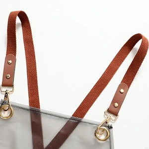 Wholesale New Waist Bib Apron <b>Waterproof</b> Oil-proof Strap Fashionable Korean-style <b>Overalls</b> Household Kitchen Cooking Women's TPU - Product Image 6