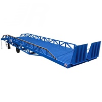 Rampes de chargement hydrauliques mobiles en acier au carbone certifiées CE utilisées dans les industries de la logistique, de l'entreposage et des conteneurs