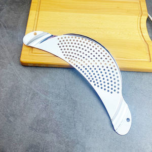 Utensilio de Cocina <span class=keywords><strong>con</strong></span> Diseño de Luna, <span class=keywords><strong>Colador</strong></span> para Pasta, Escurridor para Ollas, <span class=keywords><strong>Colador</strong></span> de <span class=keywords><strong>Acero</strong></span> <span class=keywords><strong>Inoxidable</strong></span> <span class=keywords><strong>con</strong></span> Asa - Product Image 5