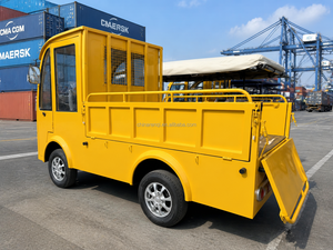 Carro de golf eléctrico utilitario de 2 plazas estilo pickup <span class=keywords><strong>con</strong></span> plataforma de carga de 2m, motor de CA de 72V 100Ah 4KW, carro <span class=keywords><strong>volquete</strong></span>, coche de patrulla, 40km/h - Product Image 5