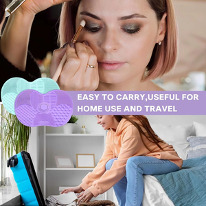 Outils de lavage de tapis de nettoyage de brosse de silicone pour le maquillage cosmétique brosses de sourcil tampon de nettoyage épurateur conseil maquillage propre livraison directe - Product Image 3