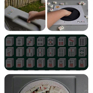 Máquina de Mahjong Mini Portátil, Minimalista, Moderna, Automática, para Dormitorio, Escritorio, Camping, Viajes, Sin Necesidad de Energía - Product Image 4