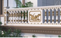 Moule en plastique ABS pour balustre décoratif en béton à vendre