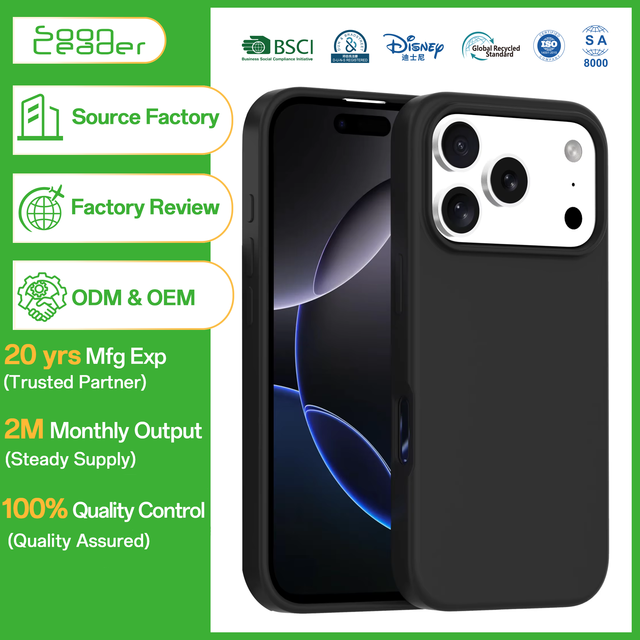 Original Factory Senfit Anti-Fall Slim Liquid Silicone Magnetic Wireless Charging Cover Phone case for iPhone 17 Pro Max Air