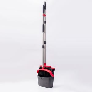Juego de Escoba y Recogedor Vertical Autolimpiable con Dientes para Recoger Polvo, para Interiores y Exteriores - Product Image 5