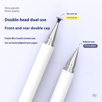 Stylet Tactile Capacitif et Stylo Bille 2 en 1 pour Tous Modèles de Tablettes Android, Téléphones Portables et iPhone 16
