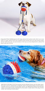 Juguete para Perros SuperBuy 007 VSPBT con Succión al Vacío + Cuerda Resistente para Masticar, para el Aburrimiento y la Ansiedad - Product Image 3