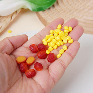 Fait à la main Miniature PVC Playhouse escargot poudre marmite oeufs pochés bricolage maïs légumes matière plastique accessoires pour enfants - Product Image 4