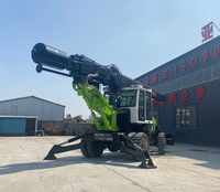 Foreuse rotative à roues DL-180 Yahe Heavy Industry avec moteur Weichai 6105, système hydraulique intégral pour la construction