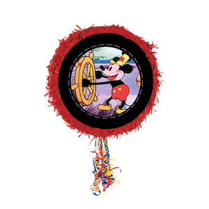 Beliebte Runde Cartoon-Maus Piñata für Kinderpartys, Dekoration für Alle Feiertage, Innen- und Außenbereich - Product Image 2