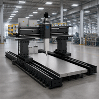 Centre d'usinage de précision CNC à colonne dynamique de grande envergure pour le traitement des métaux lourds