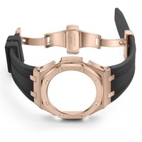 Kit de modification Mingfeng GA2100 G-Shock de haute qualité, bracelet en silicone, boîtier en acier inoxydable 316, option de logo personnalisé pour Casio G-Shock 2100