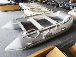 2024 atacado 4.7m 15.7 pés casco de alumínio 1.2mm PVC /1.05mm barco inflável hypalon barco de velocidade para recuse