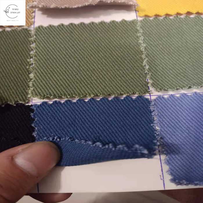 100% хлопчатобумажная ткань 7*7, хлопчатобумажная саржа pd, ткань в наличии в Китае