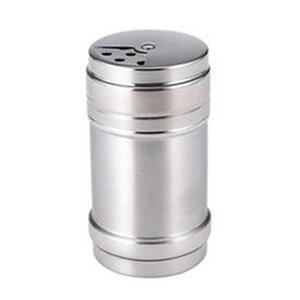 Stainless Steel Spice Jar Set With Hole Lid Airtight For Kitchen Condiments Solid Seasonings S Size - Product Image 2