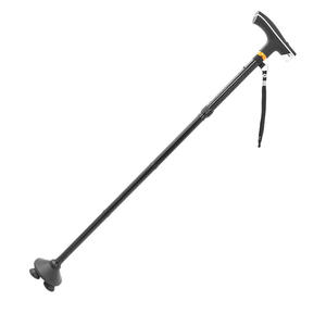 Bâton de marche télescopique en alliage d'aluminium T7002, léger et pliable, pour la randonnée en plein air, avec embout en caoutchouc et quatre pieds antidérapants - Product Image 1