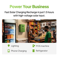Home Star Serie All-in-One Off-Grid Solargenerator 1,5kW 2kW 3,68kW Wohnenergie-Speichersystem für Haus und Geschäft