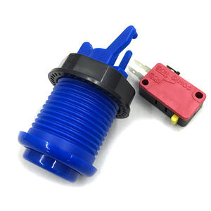 Boutons de cabinet d'arcade de 28 mm, style américain Happ, boutons poussoirs pour accessoires de jeu - Product Image 5